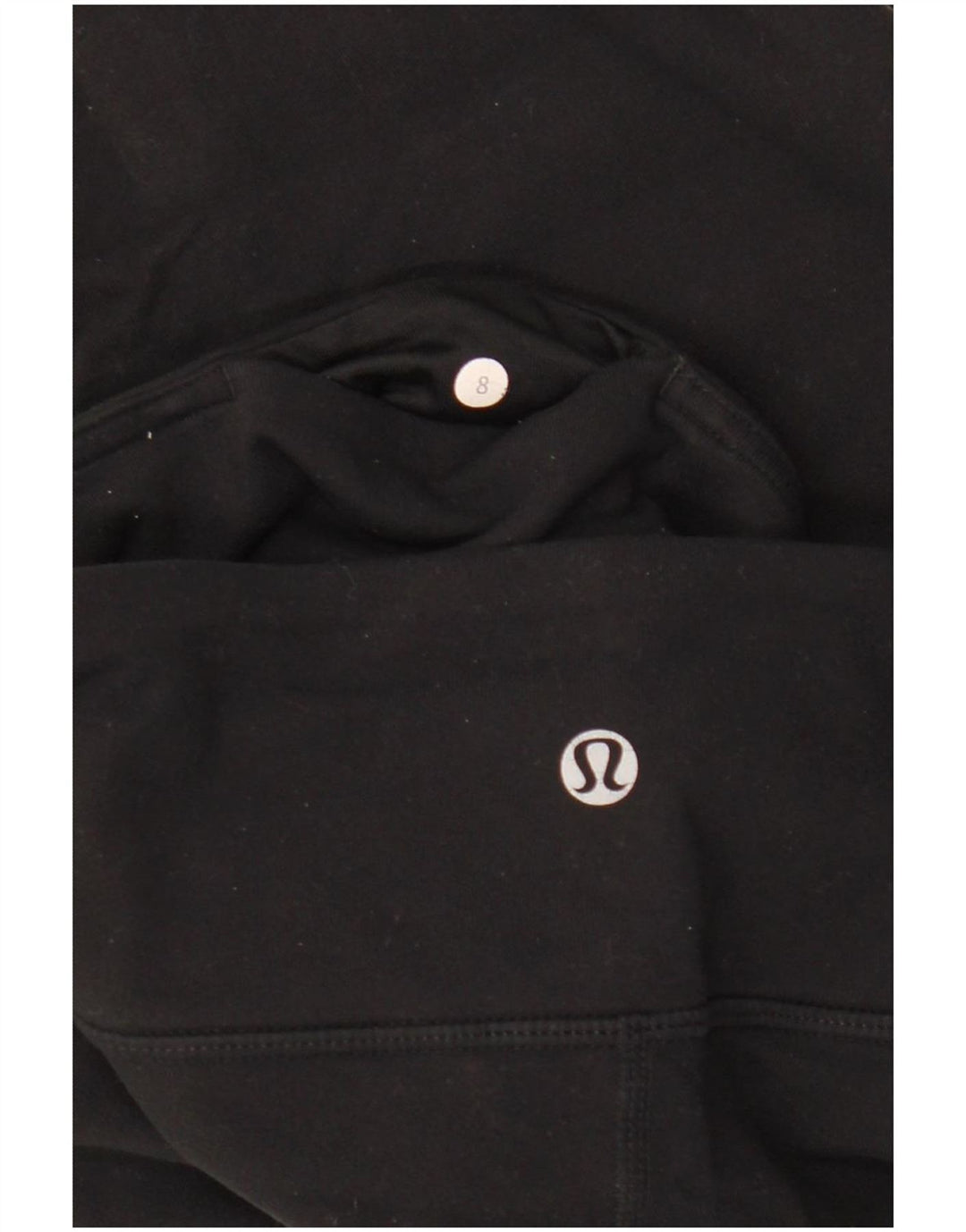 Lululemon Womens Capri Leggings US 8 Medium Black Synthetic