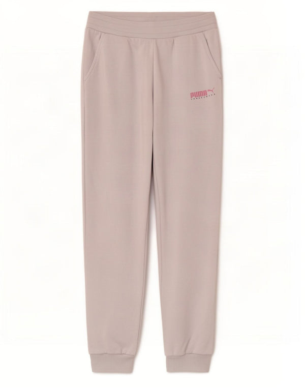 Puma Girls Tracksuit Trousers Joggers 13-14 Years White Cotton