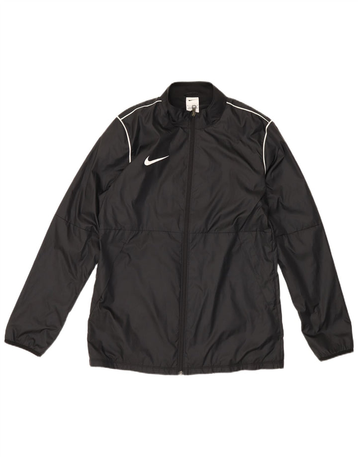 Nike Mens Tracksuit Top Jacket Medium Black Polyester