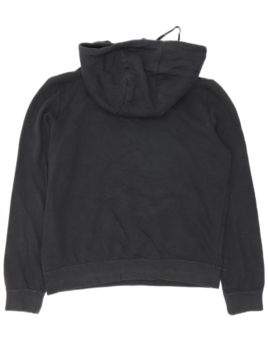 Nike Mens Hoodie Jumper Medium Black Cotton