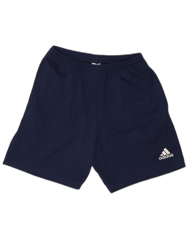 Adidas Mens Aeroready Sport Shorts Medium Navy Blue Polyester Sports
