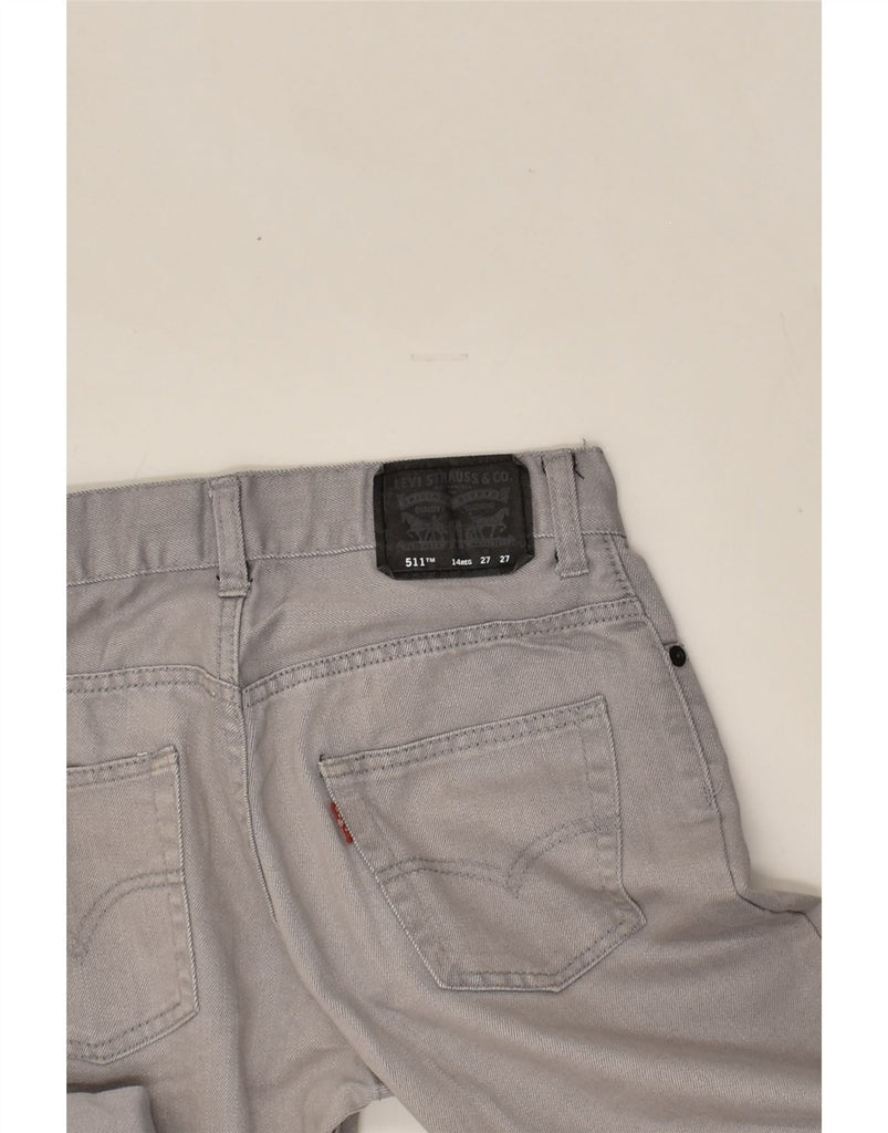 LEVI'S Boys 511 Slim Jeans 13-14 Years W27 L27 Grey Cotton | Vintage Levi's | Thrift | Second-Hand Levi's | Used Clothing | Messina Hembry 