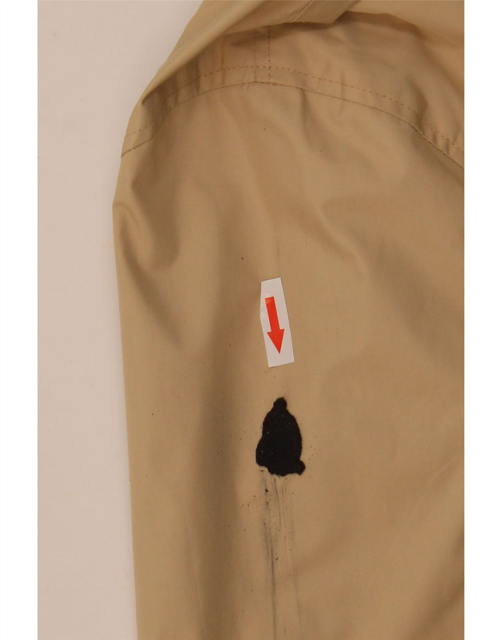 Marina Yachting Womens Hooded Utility Jacket IT 52 2XL Beige Polyester