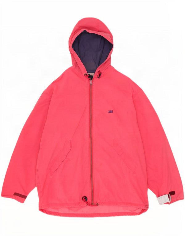Think Pink Mens Hooded Rain Jacket IT 52 XL Polyamide