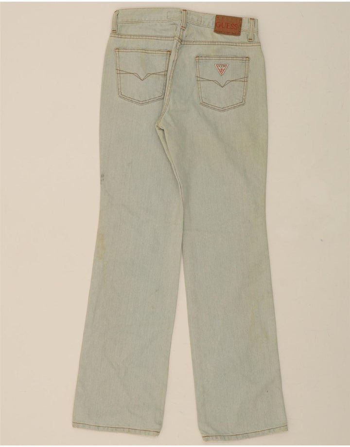 GUESS Womens Straight Jeans W30 L30 Blue Cotton Vintage Guess and Second-Hand Guess from Messina Hembry 