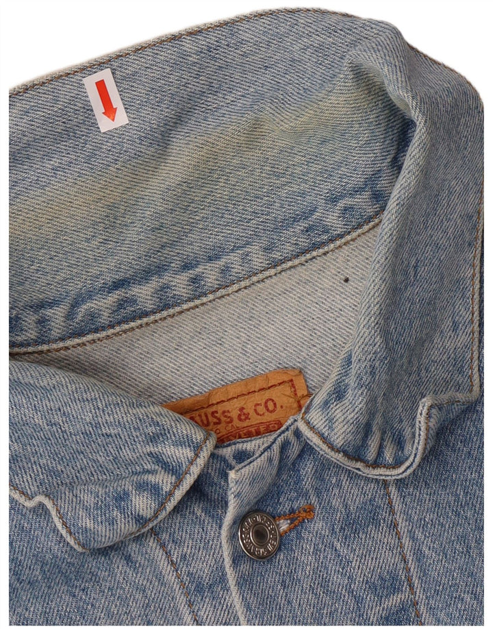 Levi's Mens 501 Denim Jacket UK 42 XL Blue