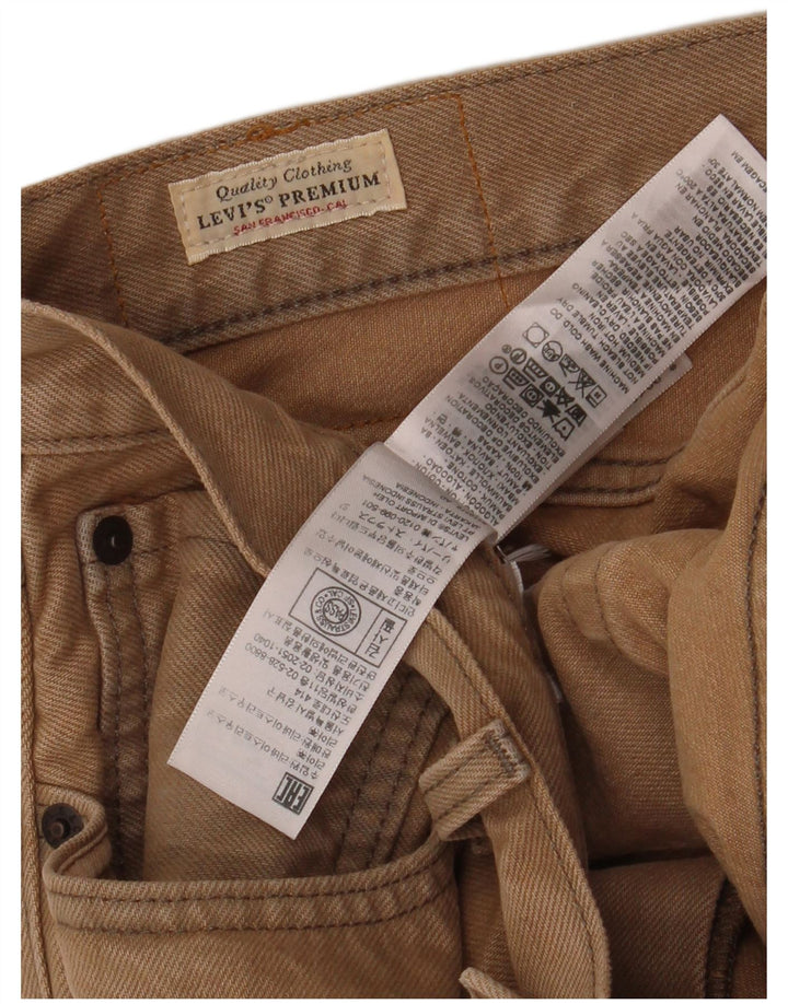 Levi's Mens Denim Shorts W31 Medium Beige Cotton