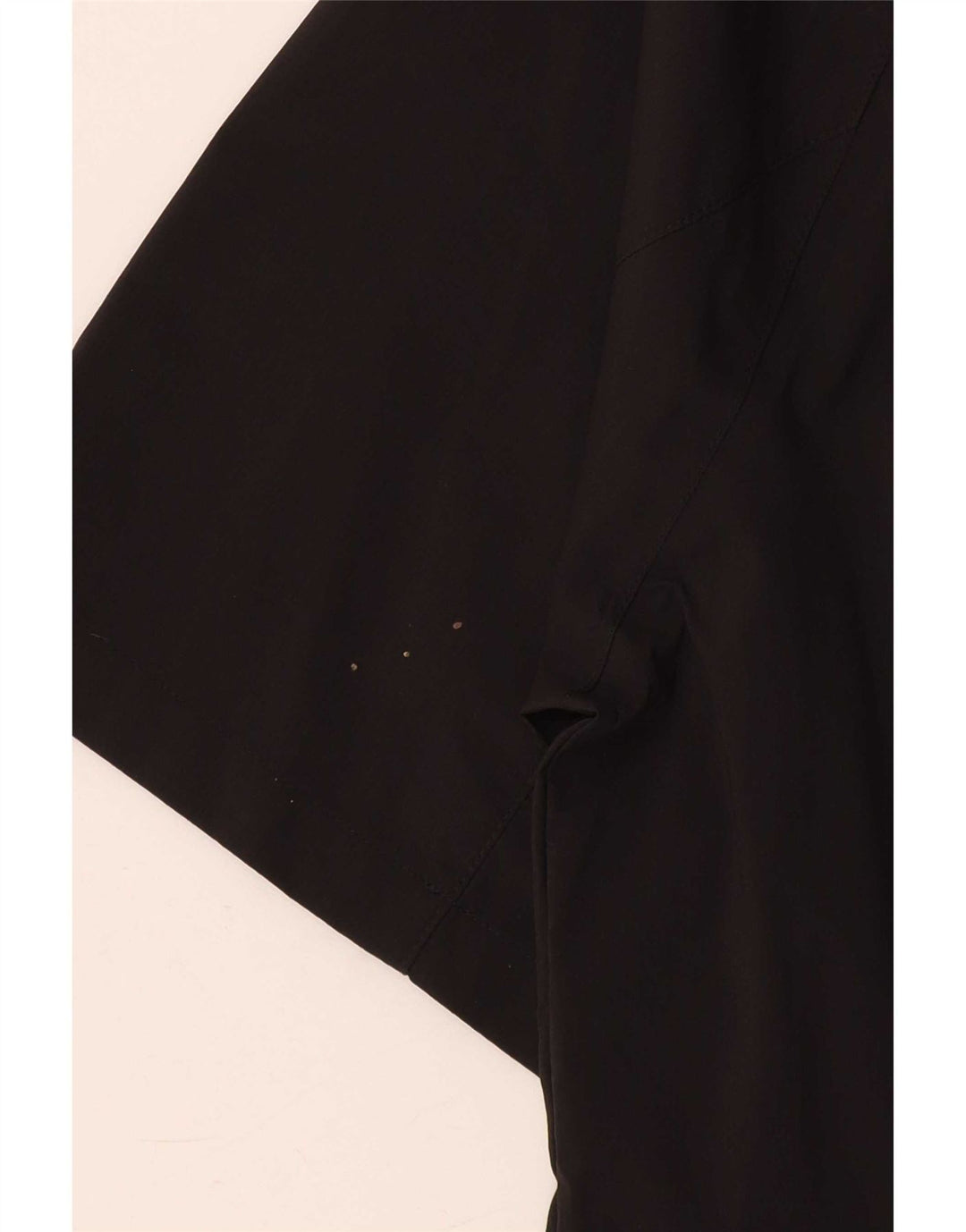 Puma Mens Zip Neck T-Shirt Top Large Black Nylon