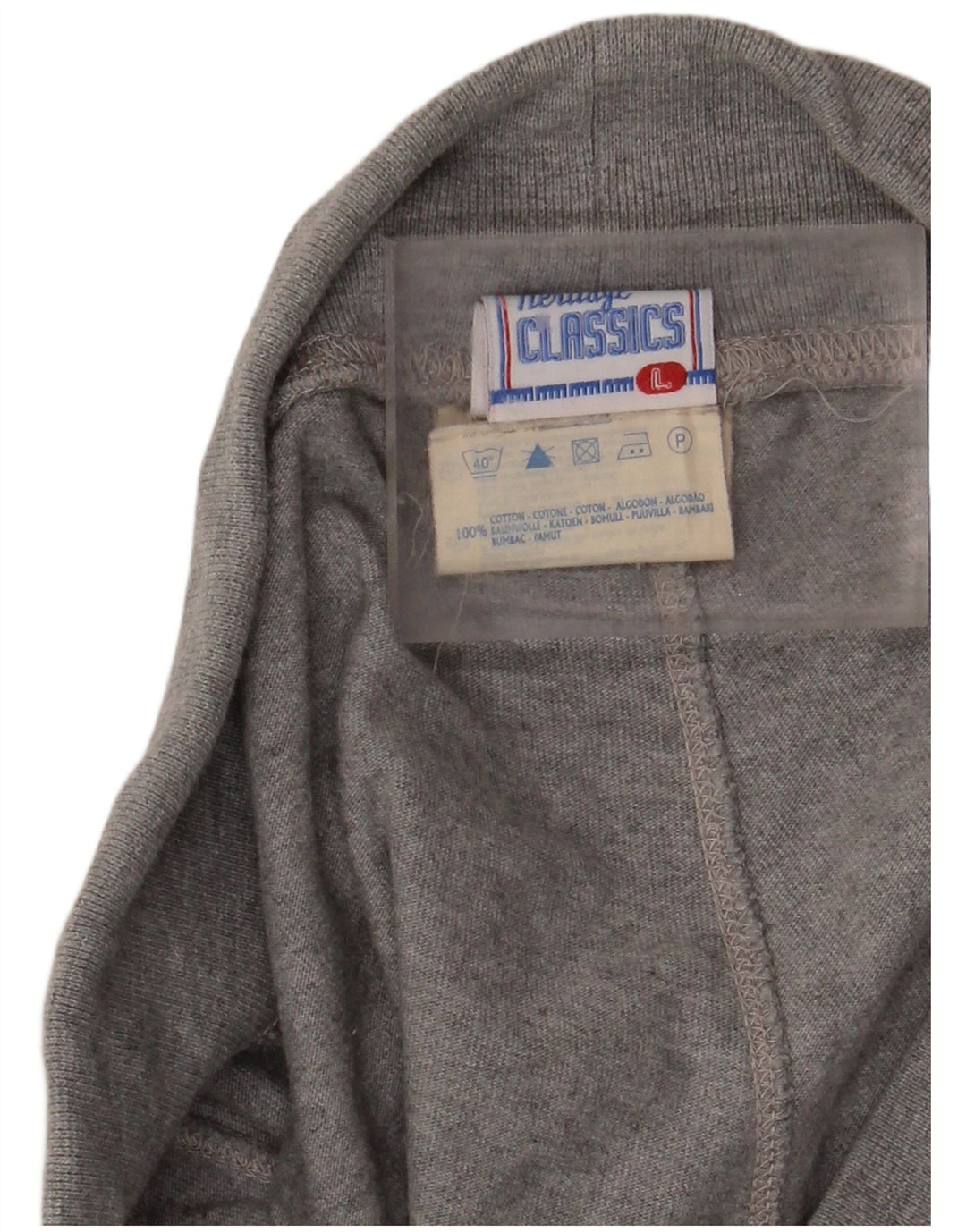 CHAMPION Womens Tracksuit Trousers Joggers UK 16 Large Grey Cotton