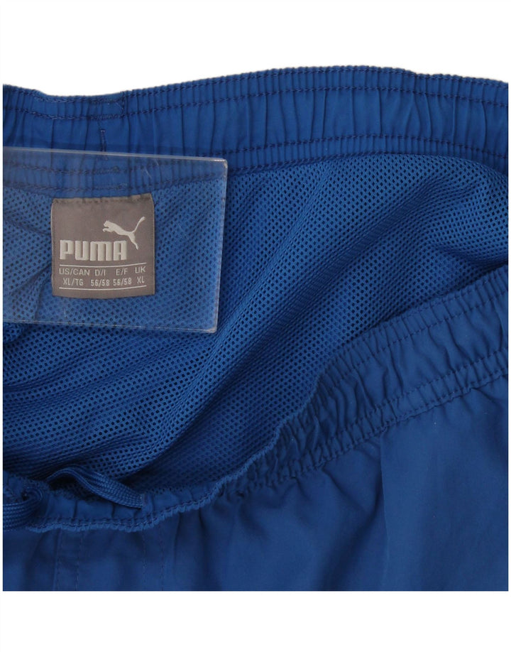Puma Mens Graphic Swimming Shorts XL  Blue