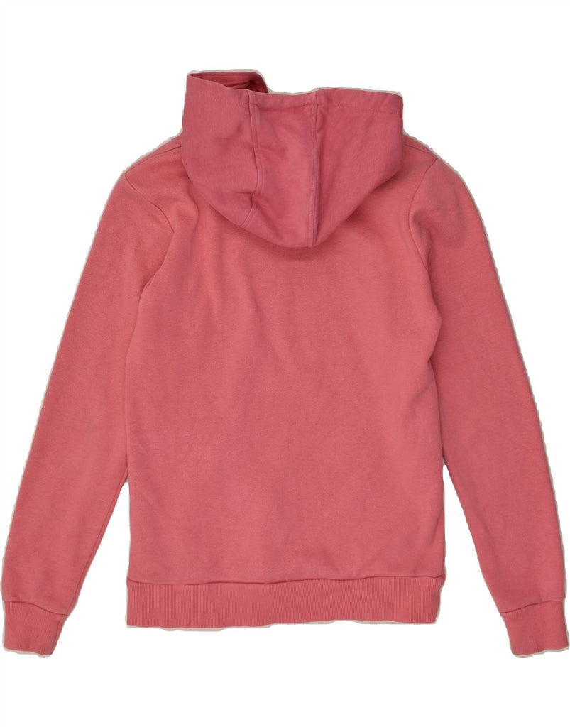 ROXY Girls Graphic Hoodie Jumper 13-14 Years Pink Cotton | Vintage Roxy | Thrift | Second-Hand Roxy | Used Clothing | Messina Hembry 