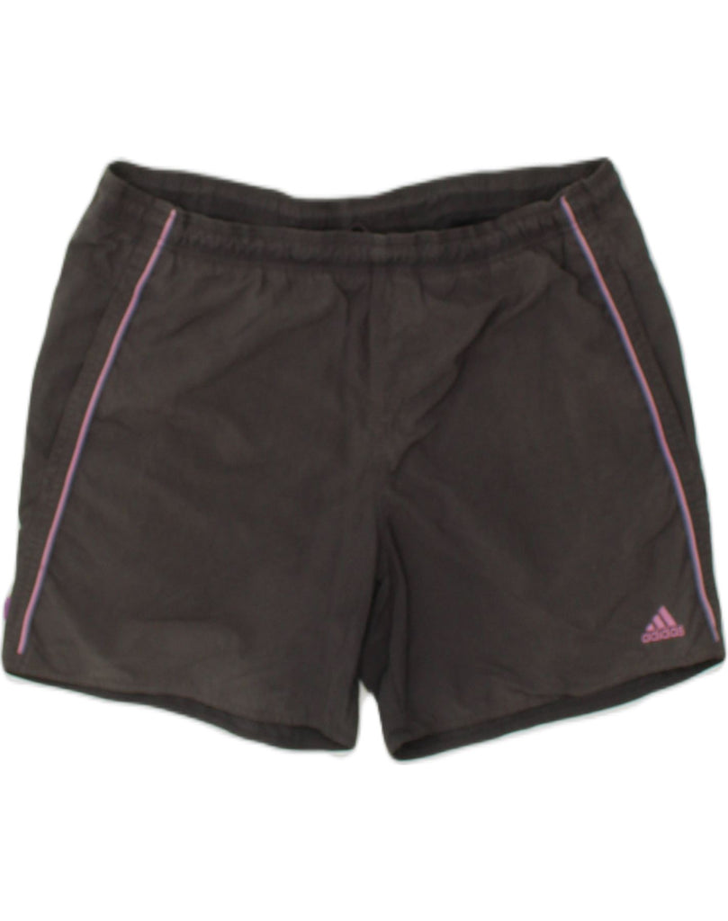 ADIDAS Mens Sport Shorts XL Black Polyester | Vintage Adidas | Thrift | Second-Hand Adidas | Used Clothing | Messina Hembry 