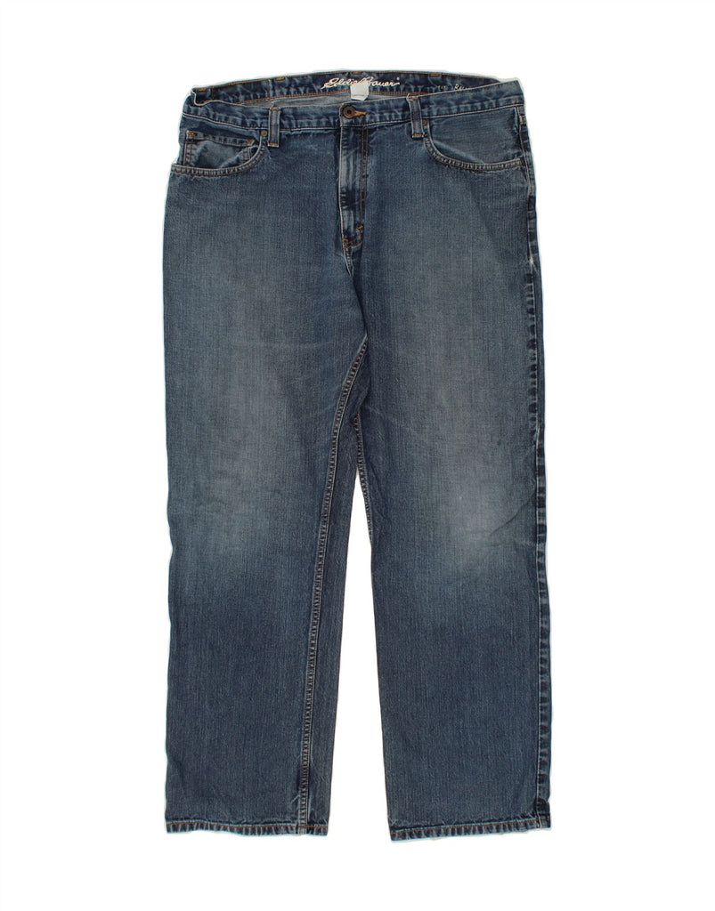 EDDIE BAUER Mens Relaxed Straight Jeans W38 L32 Blue Cotton Vintage Eddie Bauer and Second-Hand Eddie Bauer from Messina Hembry 
