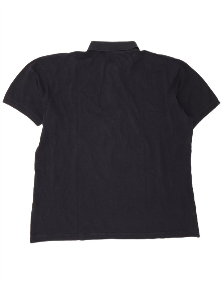 Kappa Mens Polo Shirt 3XL Navy Blue Cotton