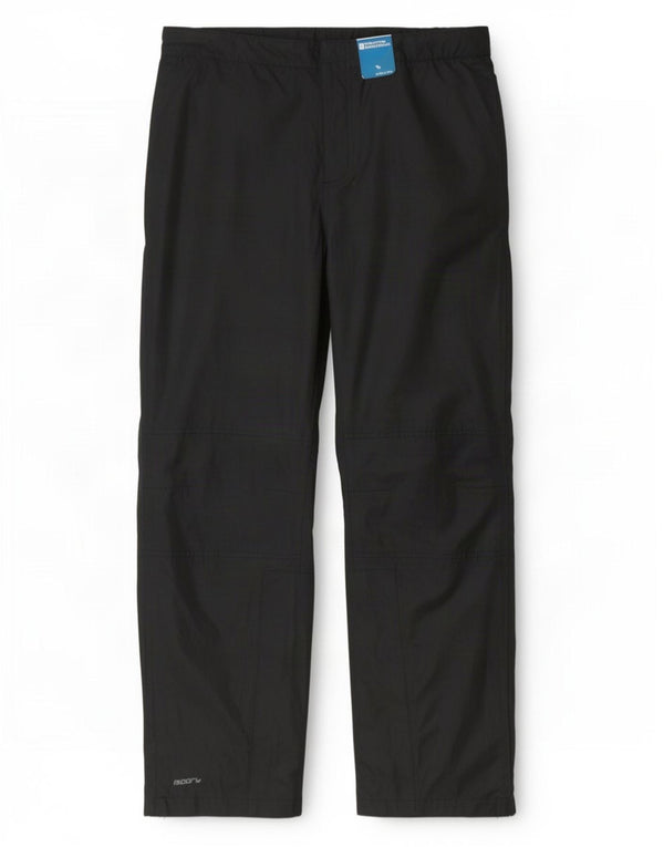 Mountain Warehouse Womens Waterproof Trousers UK 14 Large Black Polyester