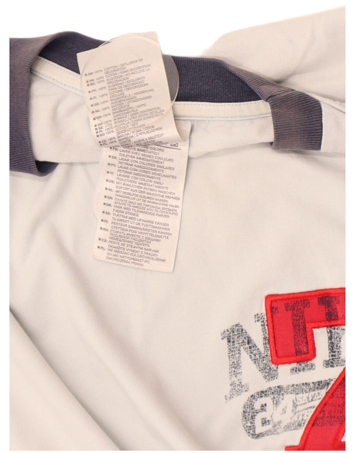 Nike Mens Graphic T-Shirt Top XL White Cotton