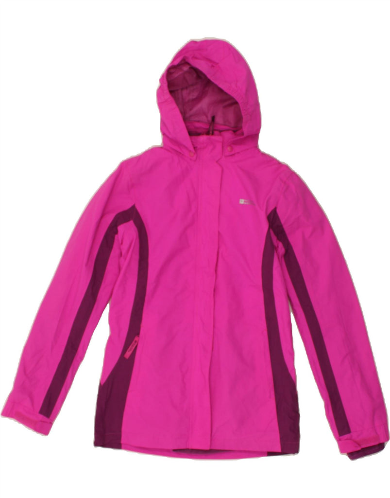 MOUNTAIN WAREHOUSE Girls Hooded Windbreaker Jacket 12-13 Years Pink | Vintage Mountain Warehouse | Thrift | Second-Hand Mountain Warehouse | Used Clothing | Messina Hembry 