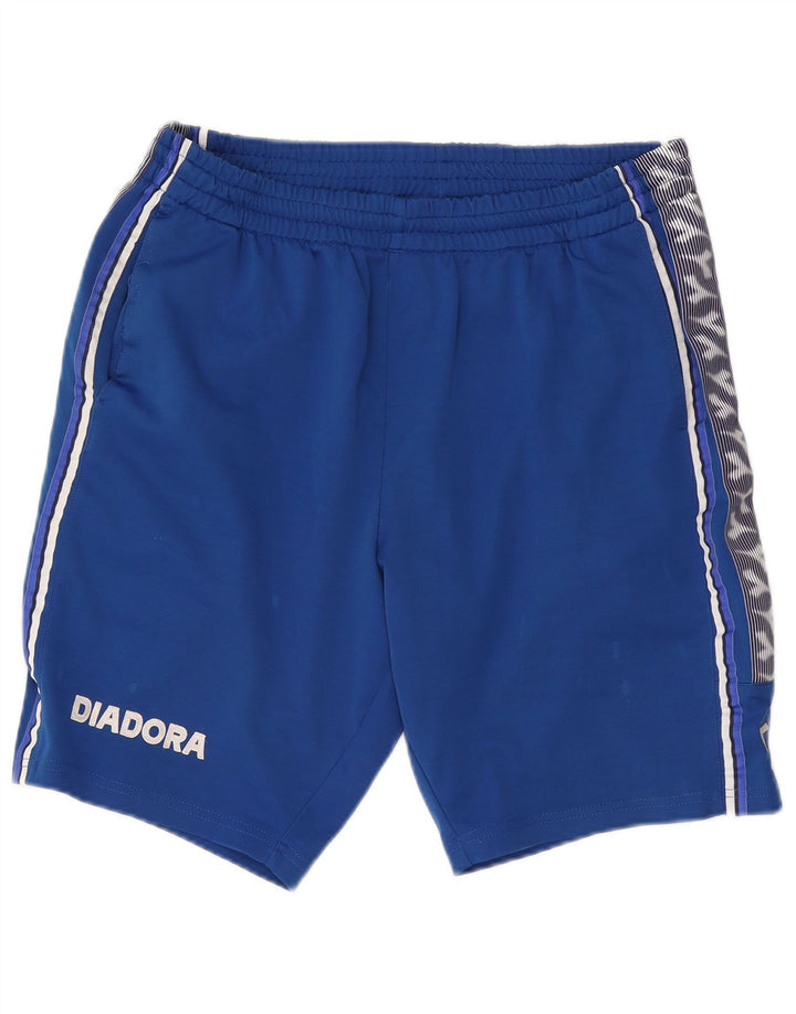 Diadora Mens Graphic Sport Shorts XL Blue