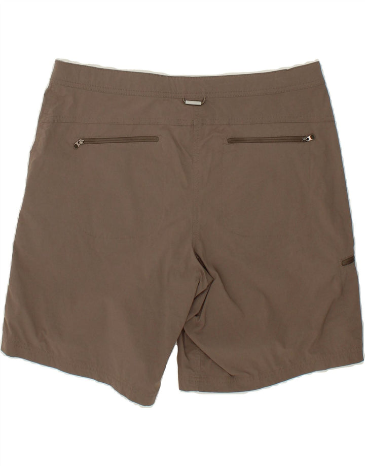 L.L.BEAN Womens Cargo Shorts US 14 XL W36 Grey Nylon Vintage L.L.Bean and Second-Hand L.L.Bean from Messina Hembry 