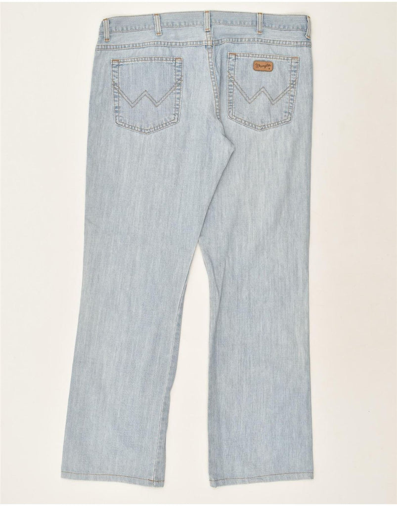 WRANGLER Mens Straight Jeans W38 L34  Blue Cotton | Vintage Wrangler | Thrift | Second-Hand Wrangler | Used Clothing | Messina Hembry 