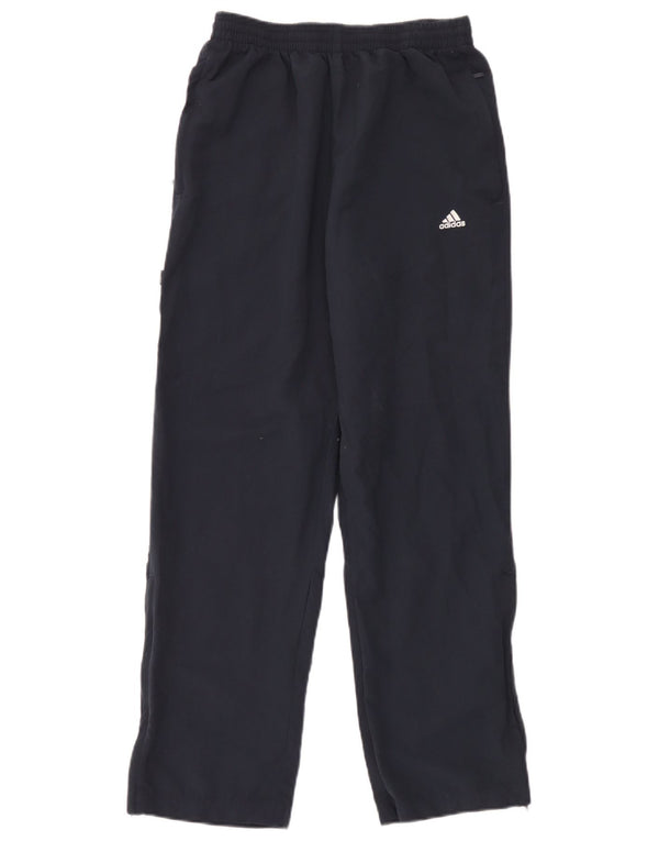 Adidas Mens Tracksuit Trousers Small Navy Blue Polyester