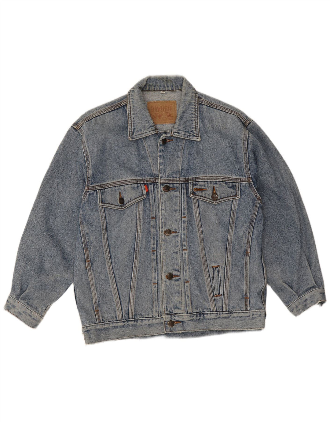 Vintage Mens Denim Jacket UK 36 Small Blue
