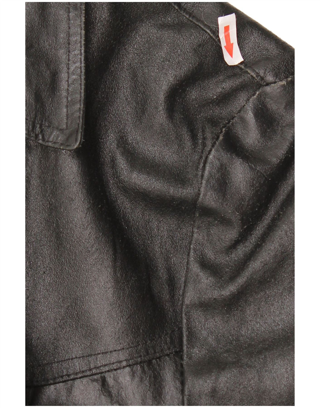 Vintage Mens Leather Jacket UK 38 Medium Black Leather