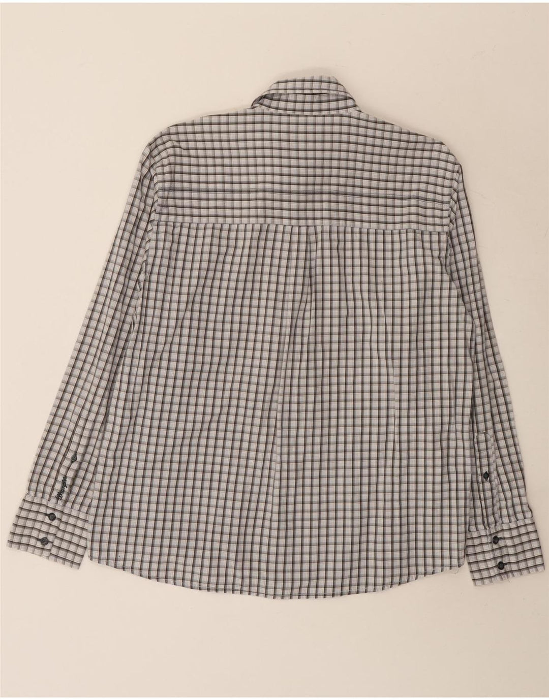 Wrangler Mens Shirt Large Multicoloured Check Cotton