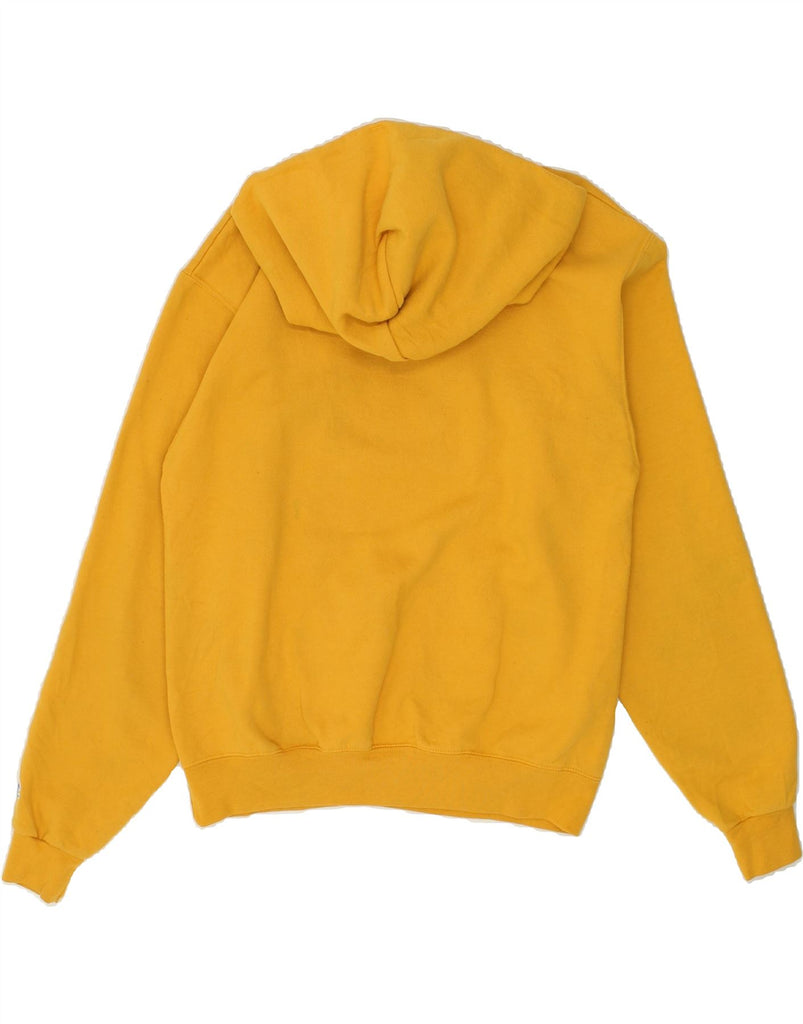 CHAMPION Mens Michigan Graphic Hoodie Jumper Small Yellow | Vintage Champion | Thrift | Second-Hand Champion | Used Clothing | Messina Hembry 