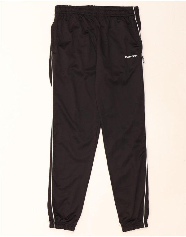 LOTTO Womens Tracksuit Trousers Joggers UK 18 XL  Black Polyester