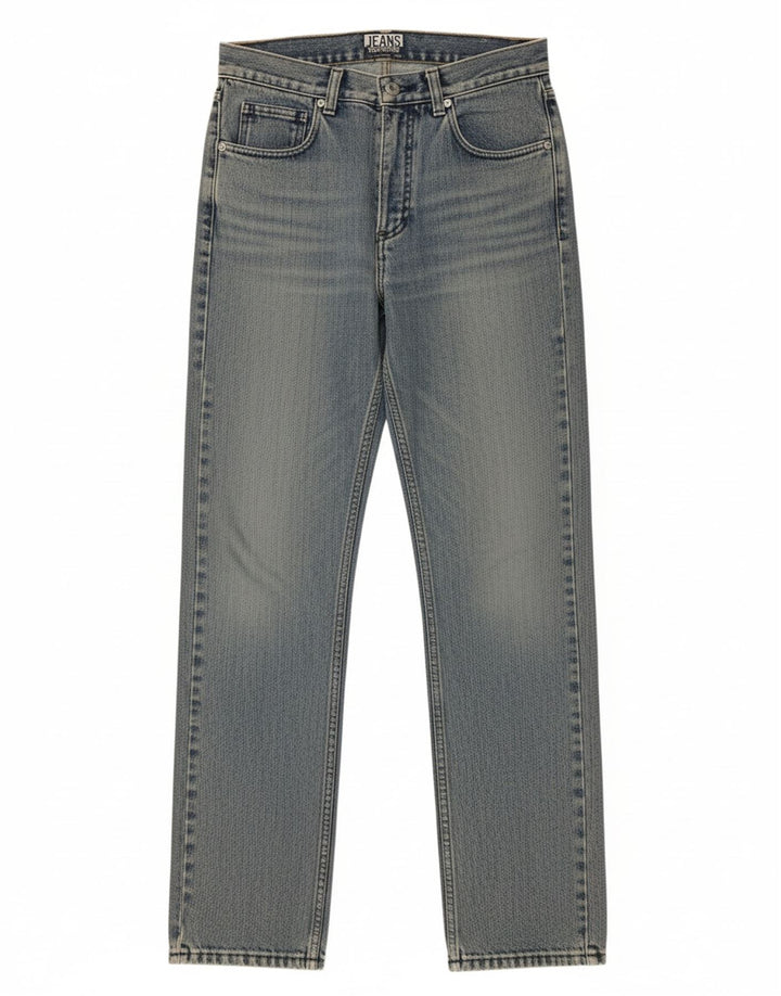 ICEBERG Womens Straight Jeans  W27 L32 Blue Cotton