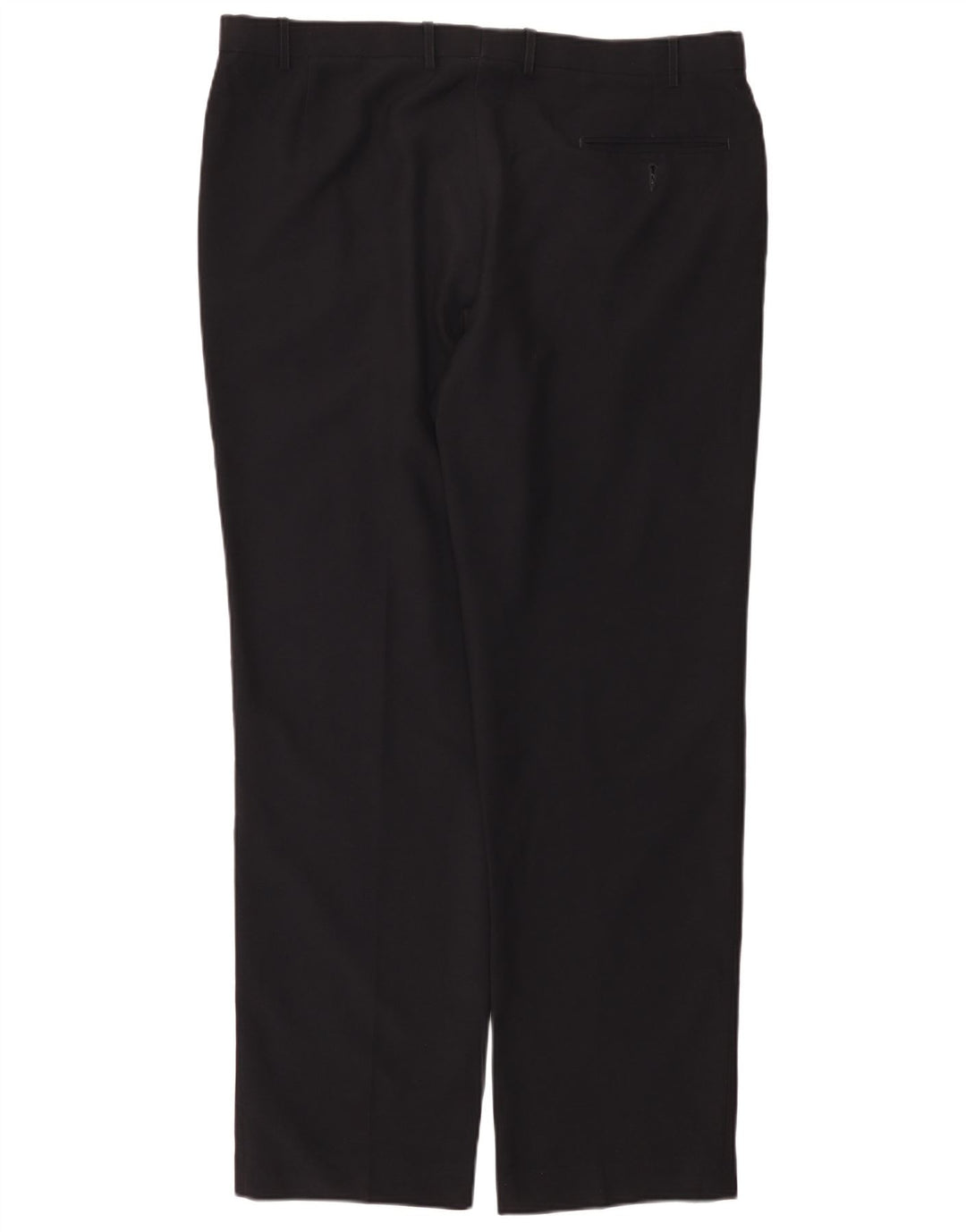 Marks & Spencer Mens Straight Regular Fit Suit Trousers W40 L33 Navy Blue
