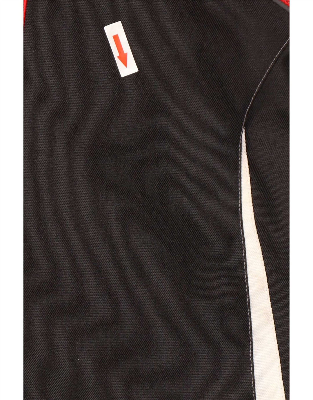 Wintex Mens Motorstyle Graphic Racer Jacket UK 38 Medium Black Colourblock