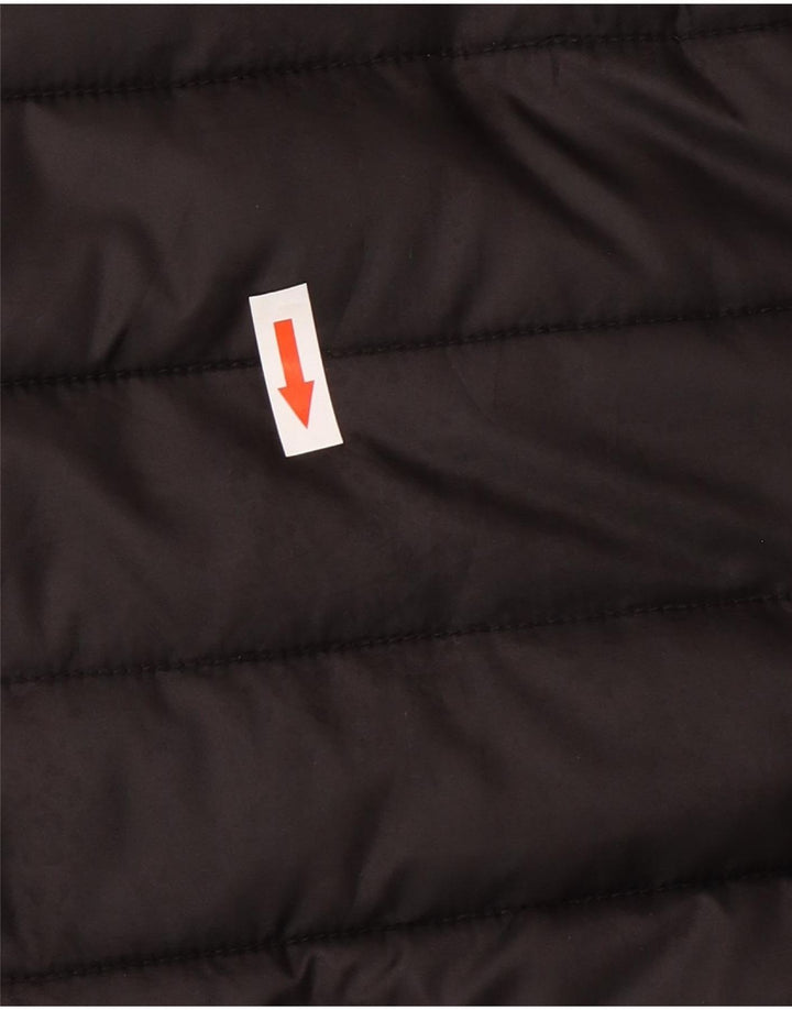 Ellesse Mens Graphic Padded Jacket UK 40 Large Black Polyester