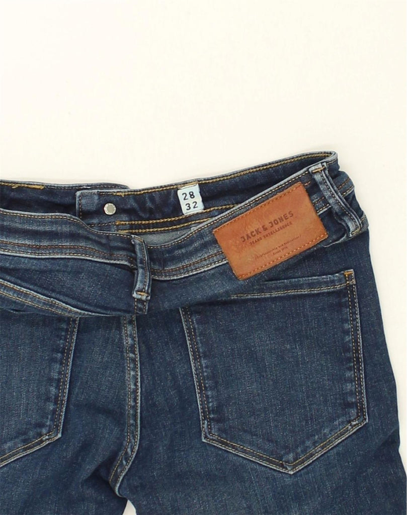 JACK & JONES Mens GLENN Slim Jeans W28 L32 Blue | Vintage Jack & Jones | Thrift | Second-Hand Jack & Jones | Used Clothing | Messina Hembry 