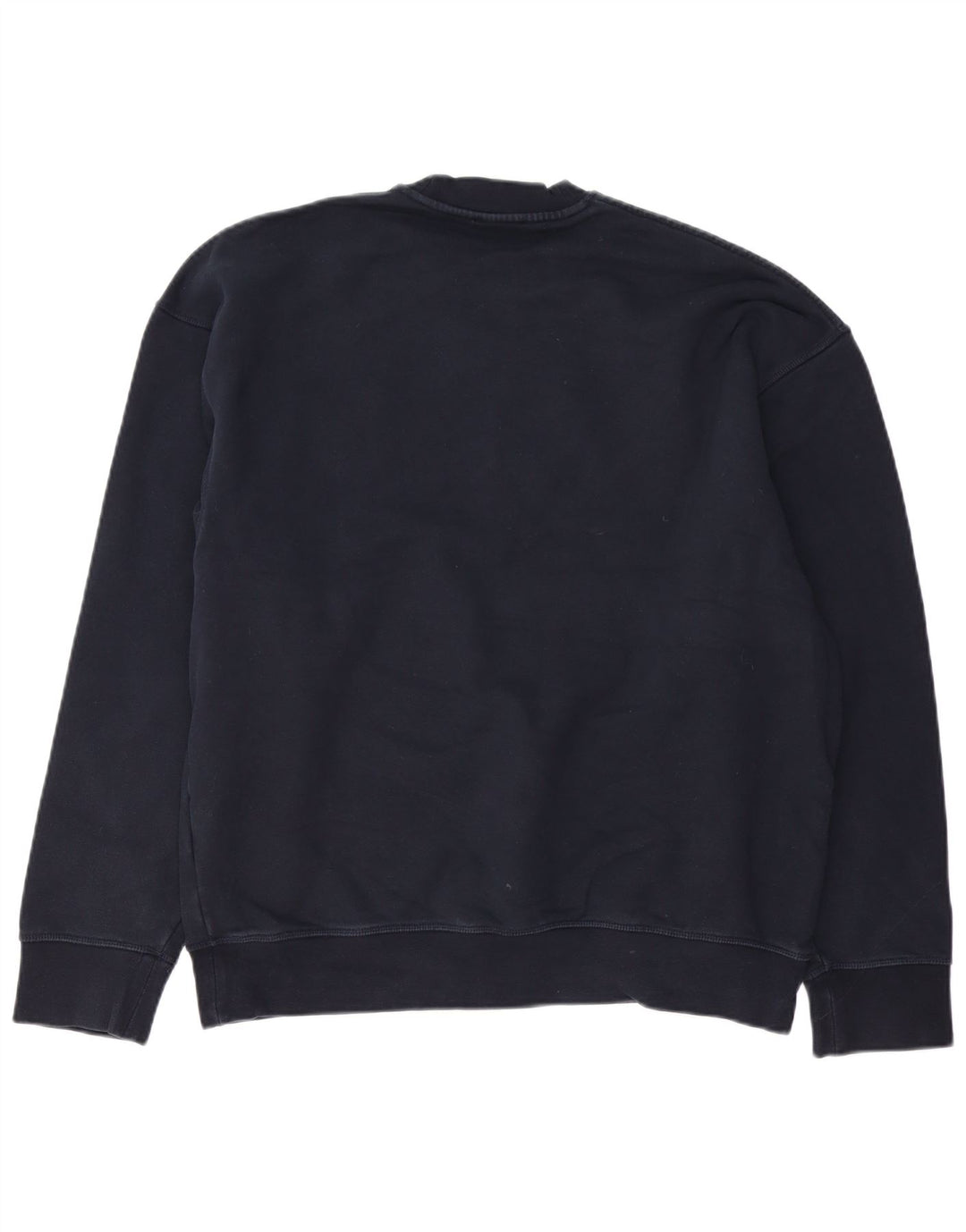 COS Mens Sweatshirt Jumper Large Navy Blue Cotton