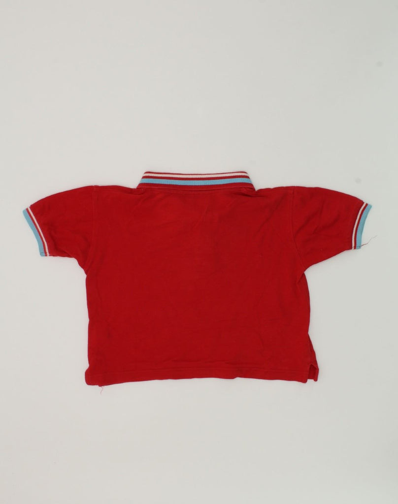 CHAMPION Boys Polo Shirt 3-4 Years 2XS Red Cotton | Vintage Champion | Thrift | Second-Hand Champion | Used Clothing | Messina Hembry 