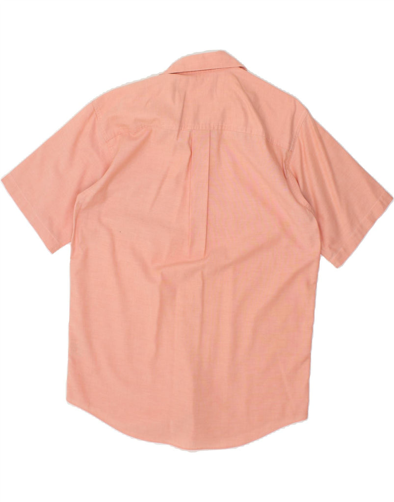 L.L.BEAN Mens Short Sleeve Shirt Small Pink Cotton | Vintage L.L.Bean | Thrift | Second-Hand L.L.Bean | Used Clothing | Messina Hembry 