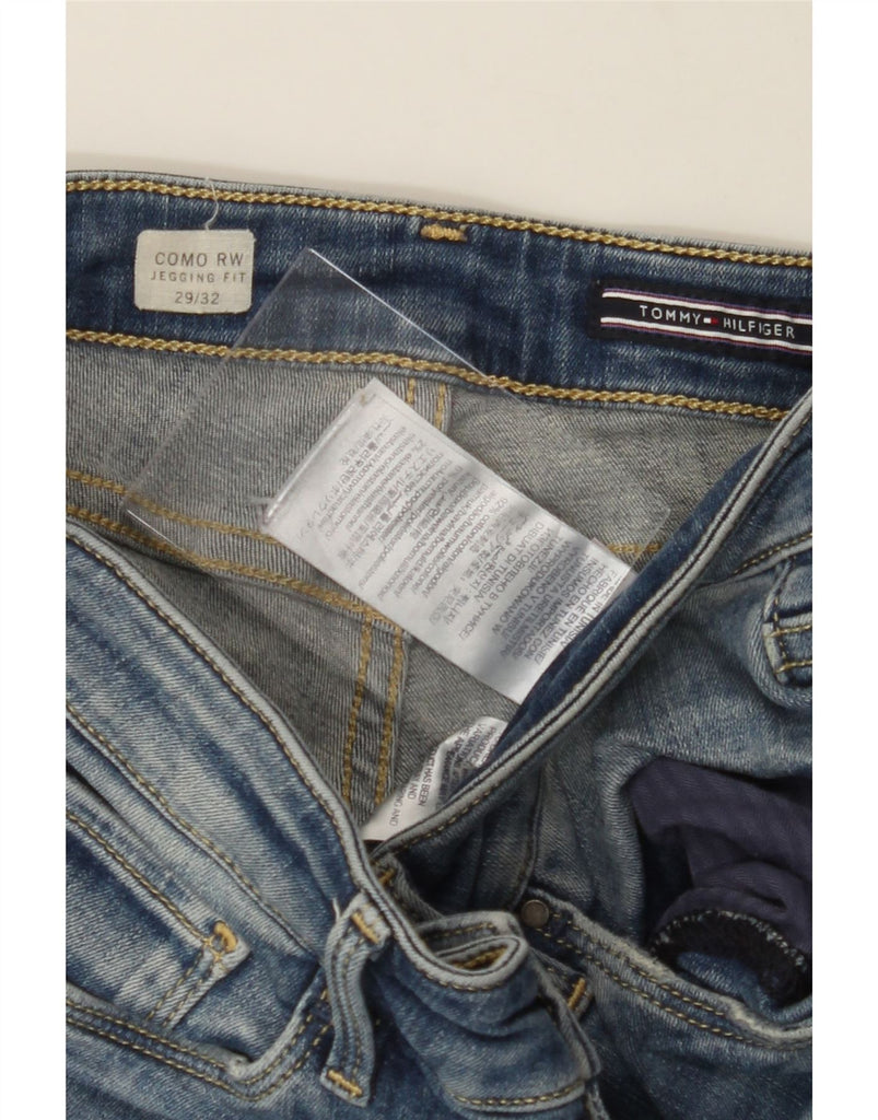 TOMMY HILFIGER Womens Como Jegging Jeans W29 L24 Blue Cotton Vintage Tommy Hilfiger and Second-Hand Tommy Hilfiger from Messina Hembry 