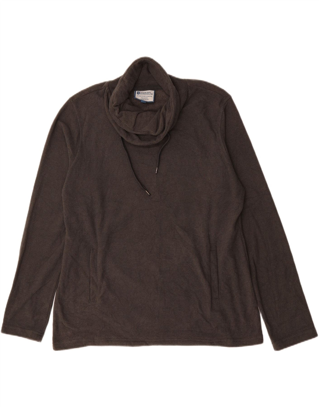 Mountain Warehouse Womens Roll Neck Sweatshirt Jumper UK 18 XL Grey