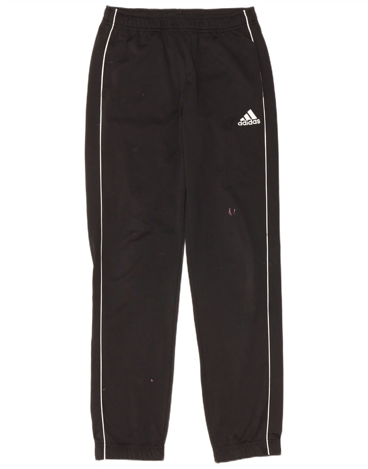 Adidas Girls Tracksuit Trousers Joggers 15-16 Years  Black Polyester