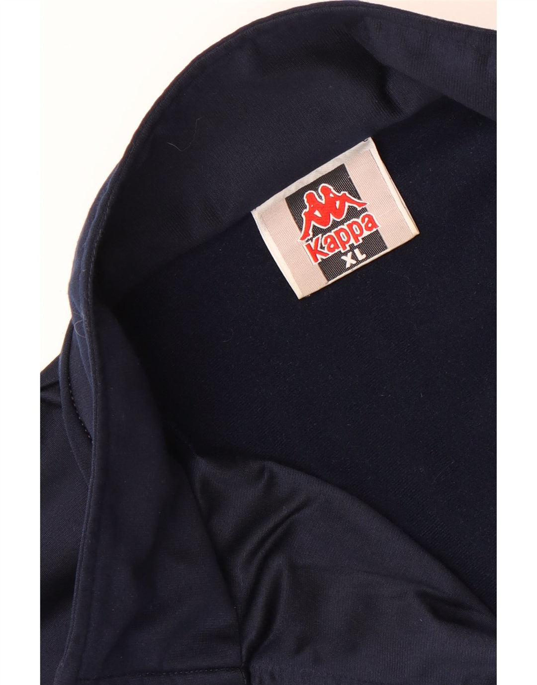 Kappa Mens Tracksuit Top Jacket XL Navy Blue Colourblock