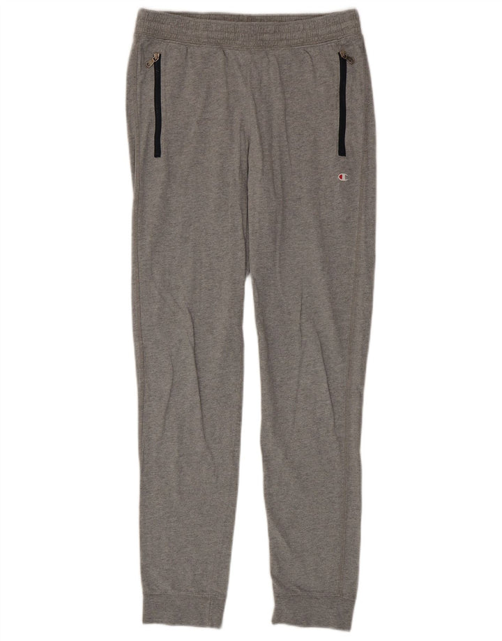 Champion Mens Tracksuit Trousers Joggers Small Grey