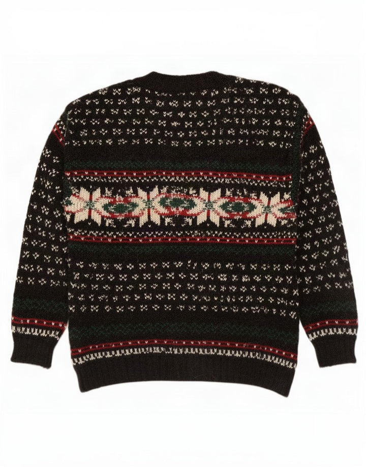 Marks & Spencer Mens St. Michael Crew Neck Jumper Sweater XL Black