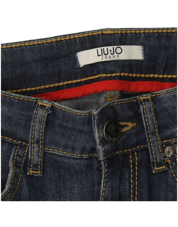 Liu Jo Womens Bootcut Jeans W28 L31 Navy Blue