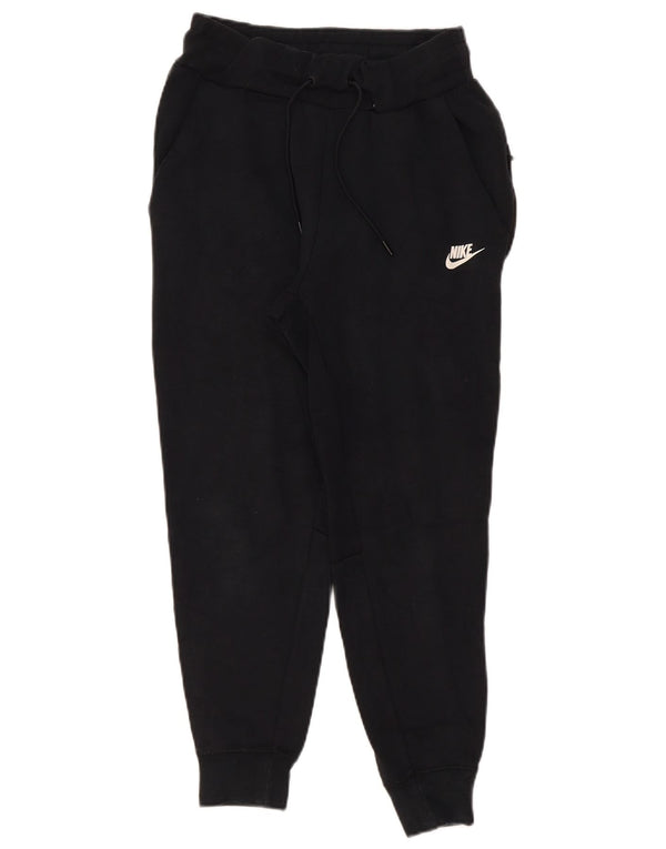 Nike Mens Tracksuit Trousers Joggers XS Black Cotton