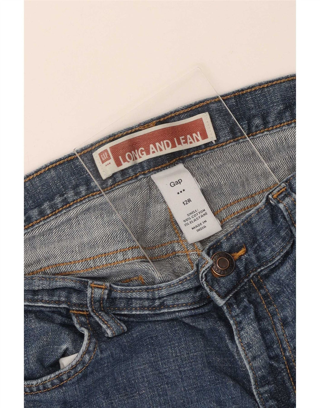 Gap Womens Bootcut Jeans UK 12 Medium W30 L29 Blue Cotton
