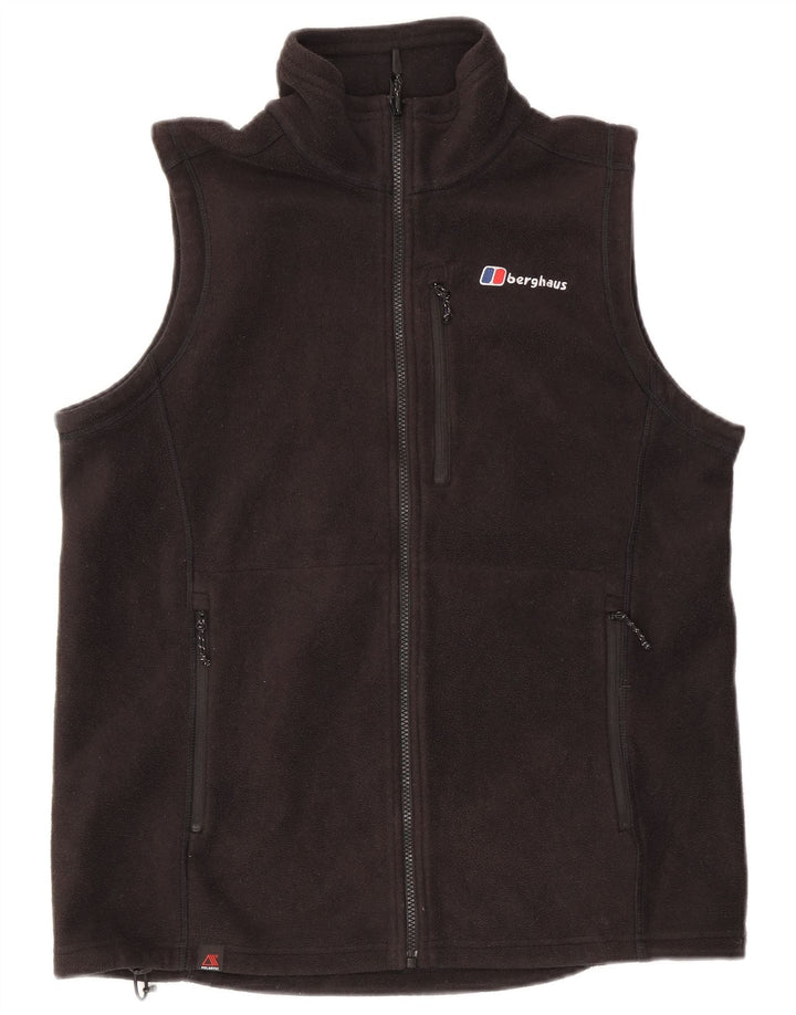 Berghaus Mens Fleece Gilet UK 40 Large Black Polyester