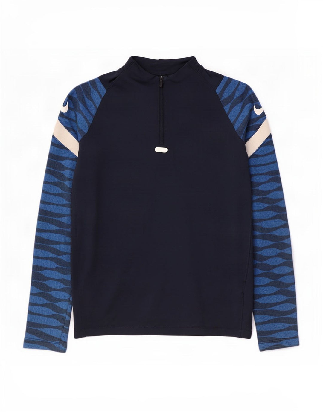 Nike Boys Dri Fit Pullover Tracksuit Top 13-14 Years XL Navy Blue