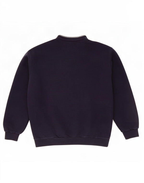 Best Company Mens Graphic Sweatshirt Jumper Medium Navy Blue